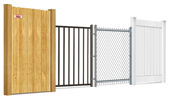 Popular fence types in Houma Louisiana